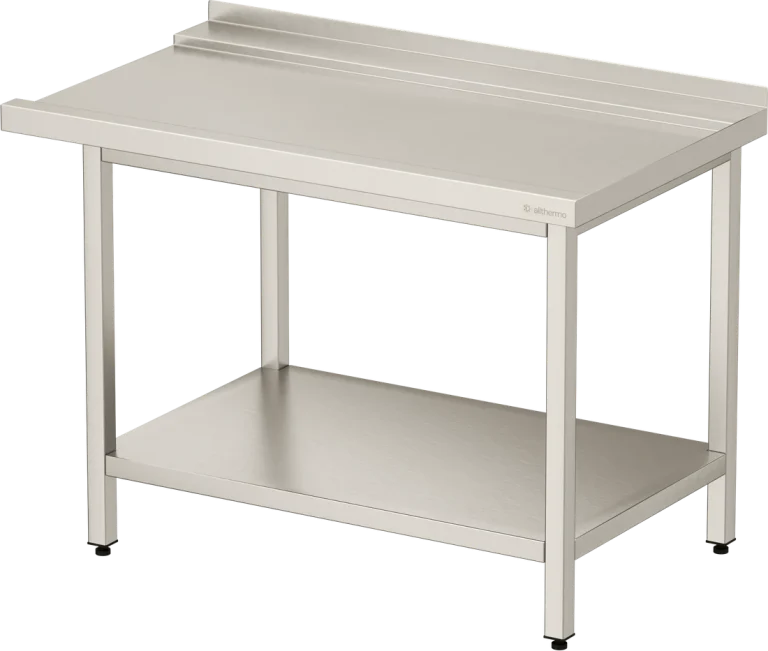 Stół wyładowczy z półką do zmywarek kapturowych